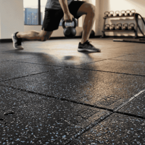 gym rubber tile